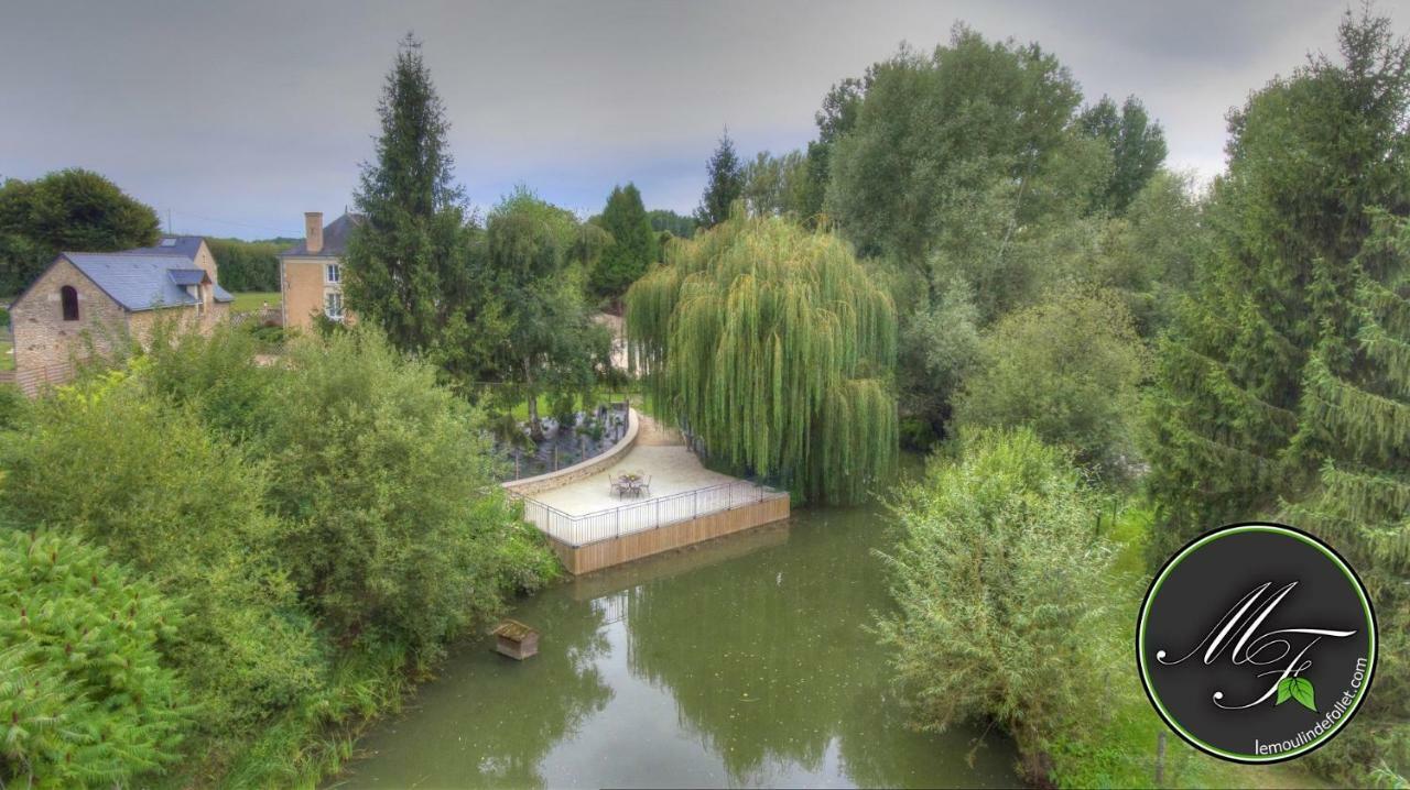 Bed and Breakfast Le Moulin De Follet Fougere  Esterno foto