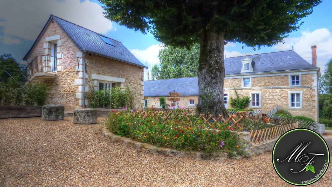 Bed and Breakfast Le Moulin De Follet Fougere  Esterno foto